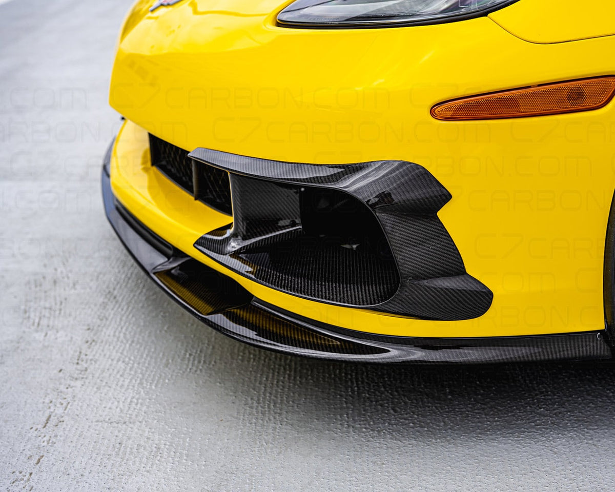 Corvette C6Z [Z06/GS/ZR1] | ZR1 Front Splitter image 4