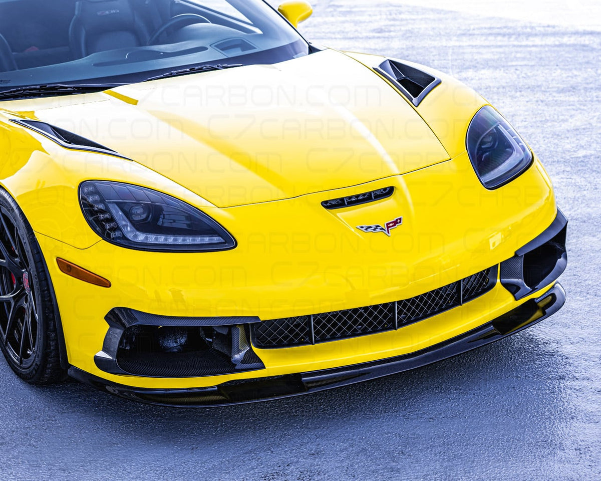 Corvette C6Z [Z06/GS/ZR1] | ZR1 Front Splitter image 8