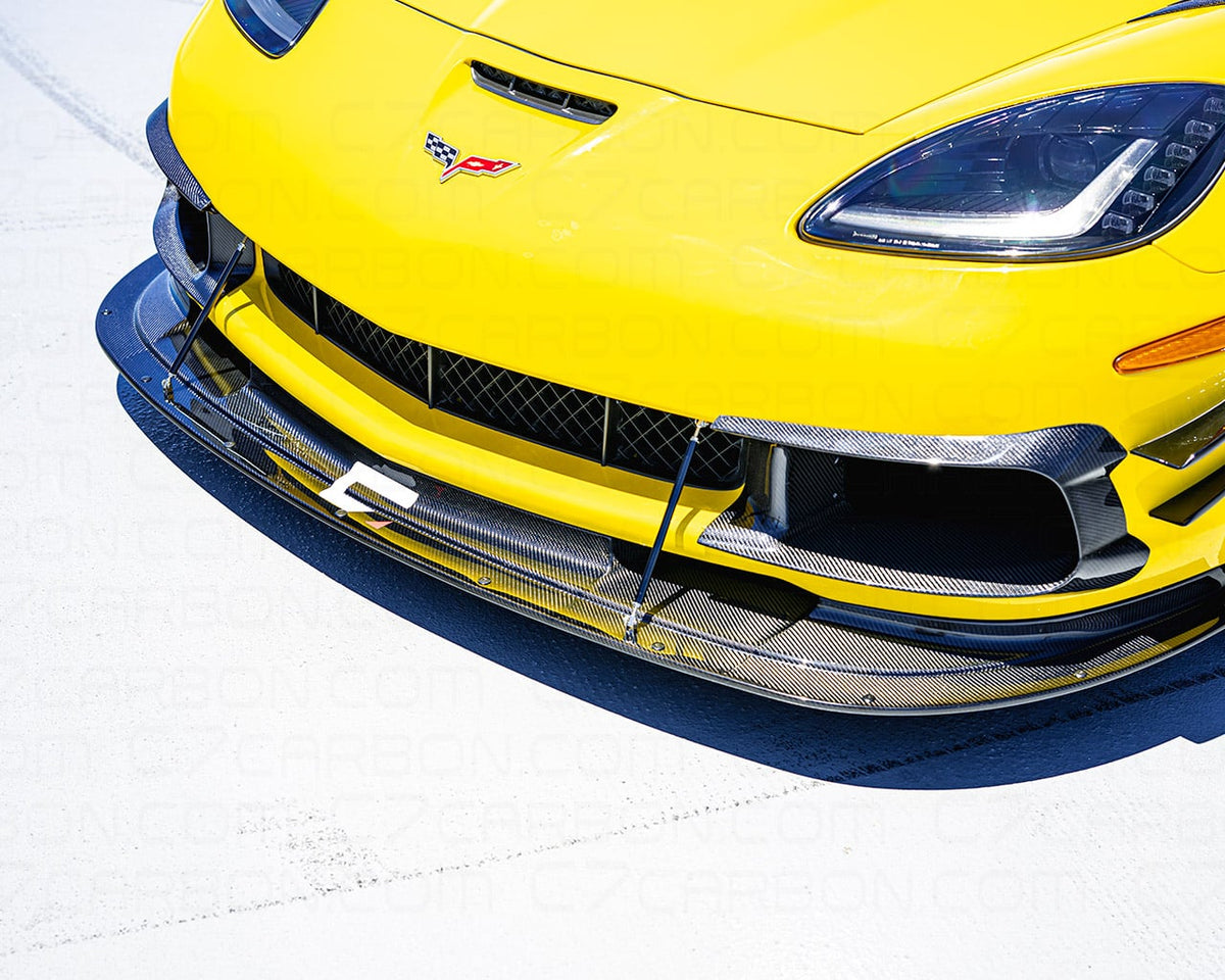 Corvette C6 | ZR1 Front Splitter Extended Version With Undertray image 7