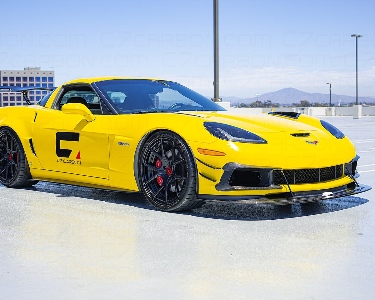 Corvette C6 | ZR1 Front Splitter Extended Version With Undertray image 4