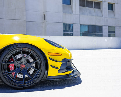 Corvette C6 | ZR1 Front Splitter Extended Version With Undertray image 2