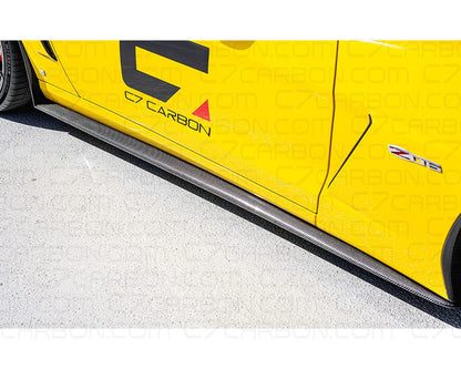 Corvette C6 | ZR1 Side Skirts With Mudflaps image 1