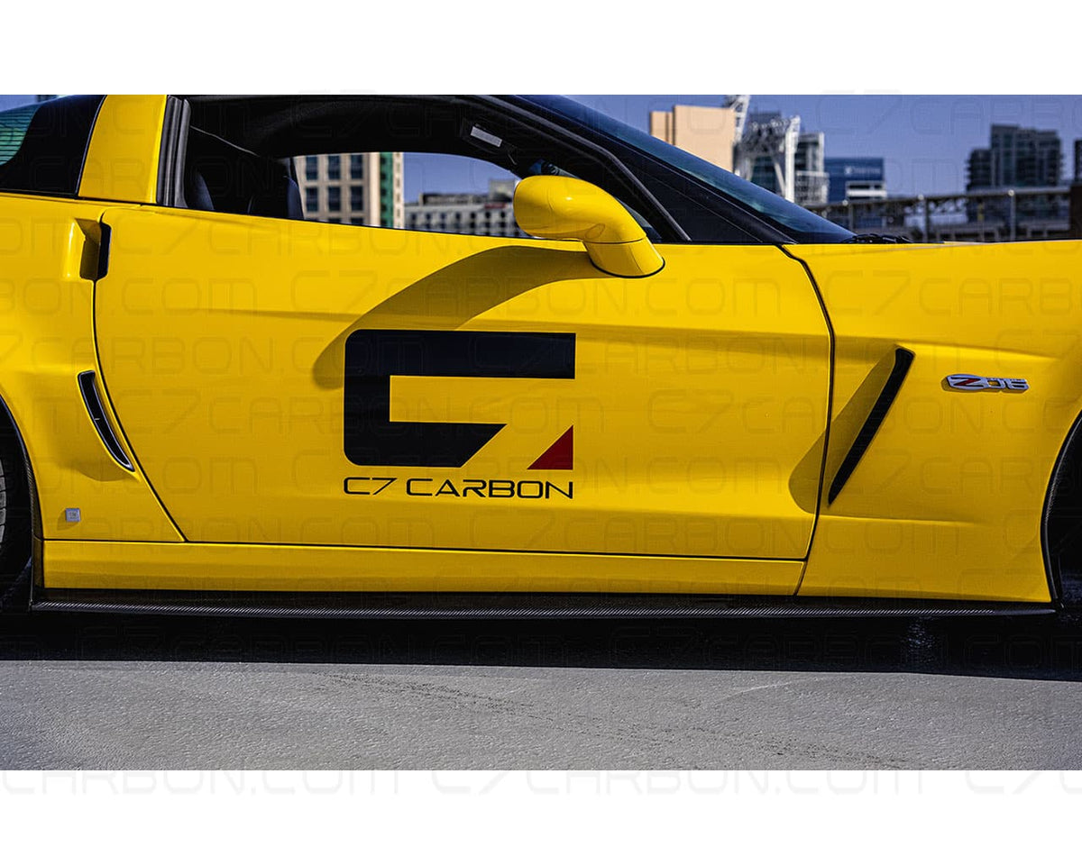 Corvette C6 | ZR1 Side Skirts With Mudflaps image 2