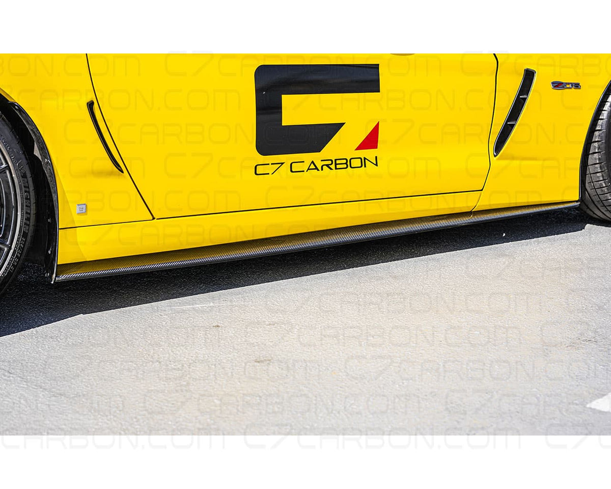 Corvette C6 | ZR1 Side Skirts With Mudflaps image 3