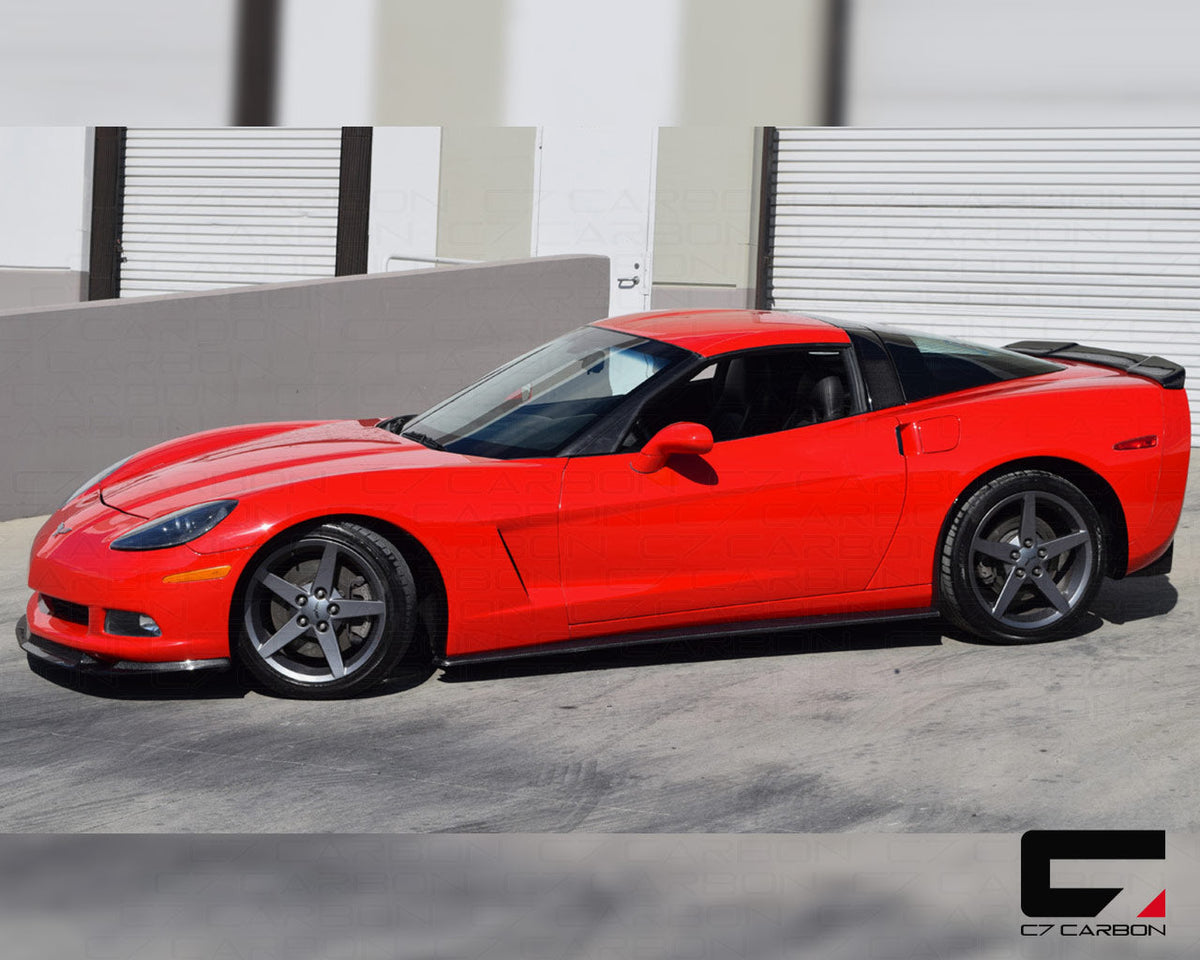 Corvette C6 | Base C6 | ZR1 Side Skirts With Mudflaps image 3
