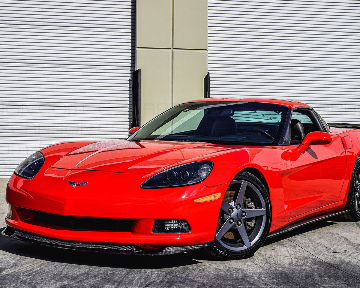 Corvette C6 | Base C6 | ZR1 Side Skirts With Mudflaps image 6
