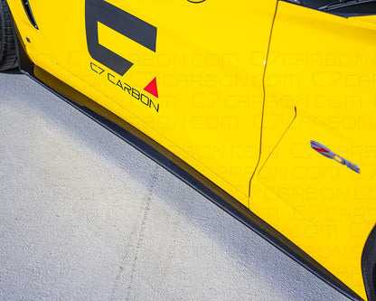 Corvette C6 | ZR1 Extended Side Skirts With Mudflaps image 4