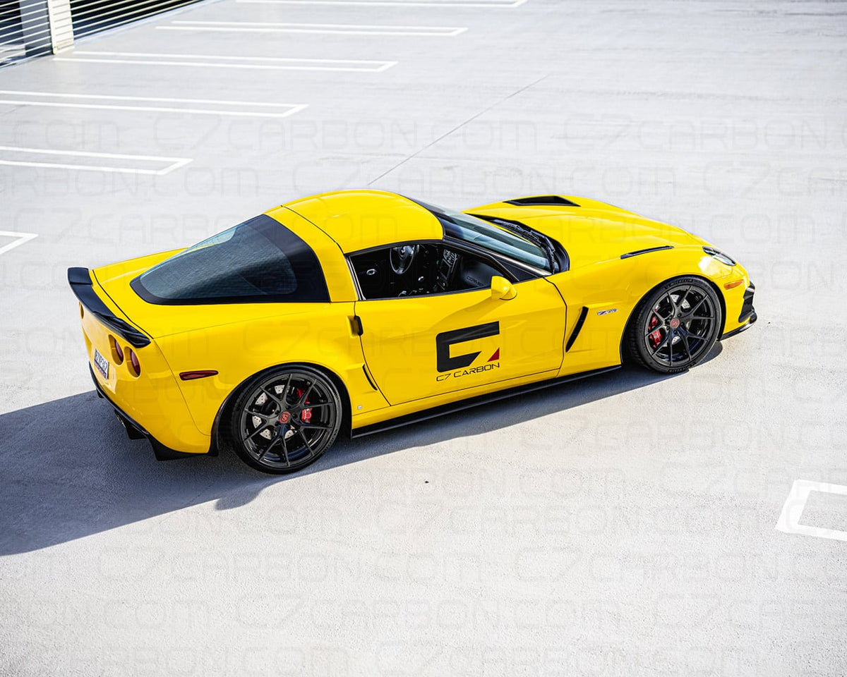 Corvette C6 | ZR1 Extended Side Skirts With Mudflaps image 6