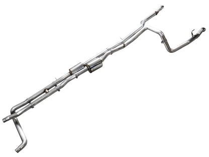AWE 0FG Catback Split Rear Exit Exhaust for 4th Gen Silverado/Sierra 1500 6.2L (with bumper cutouts) - OE Tips image 7