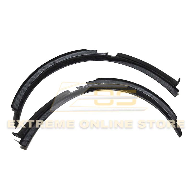 Chevrolet Corvette C7 DRY CARBON FIBER Front Fender Flares Wheel Trim image 3