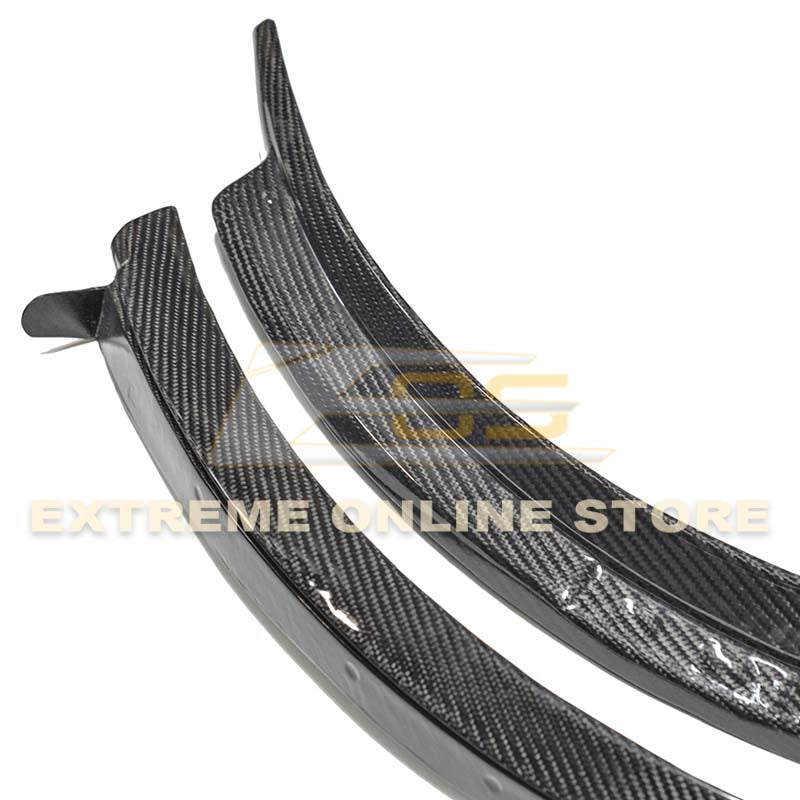 Chevrolet Corvette C7 DRY CARBON FIBER Front Fender Flares Wheel Trim image 8