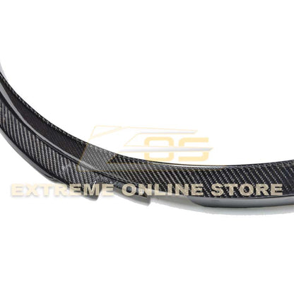 Chevrolet Corvette C7 DRY CARBON FIBER Front Fender Flares Wheel Trim image 5