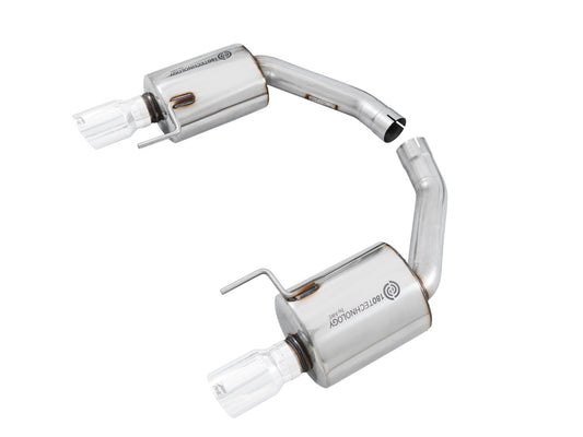 AWE Track-to-Touring Conversion Kit for S550 Mustang GT - Dual Tip image 1