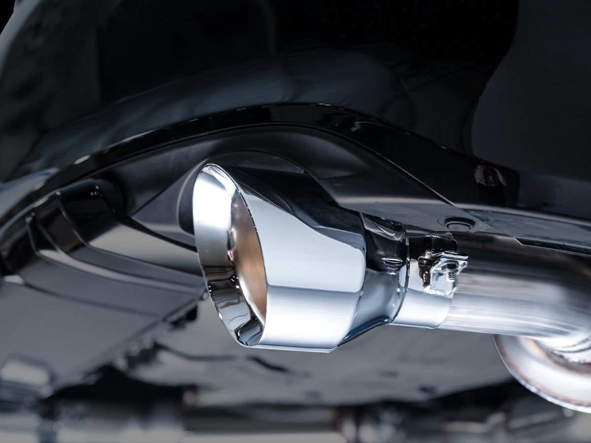 AWE Touring Edition Exhaust for FE1 Civic Si/DE4 Acura Integra - Chrome Silver Tips image 8