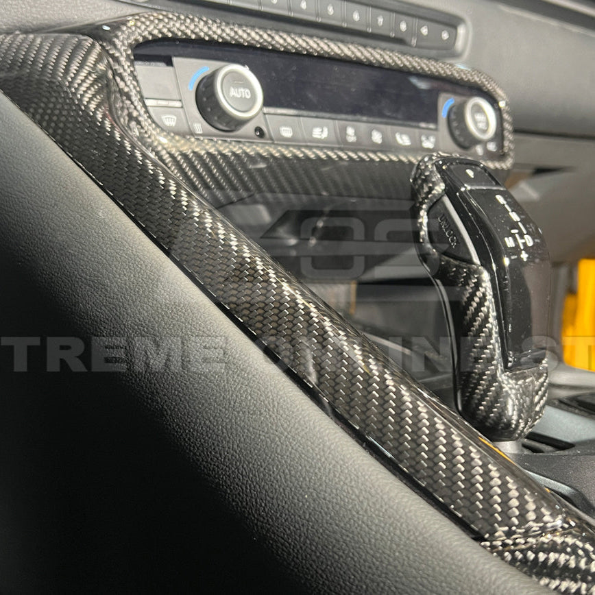 2020-Up Toyota Supra Center Console Side Panel Cover image 7