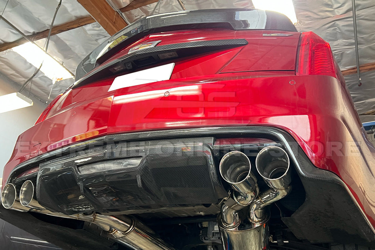 2016-19 Cadillac CTS-V Dual-Mode Mufflers Axle-Back Exhaust System image 3