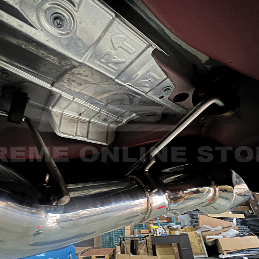 2022-Up Subaru WRX | Axle Back Muffler Delete Single Wall 4 Quad Tips Exhaust image 6