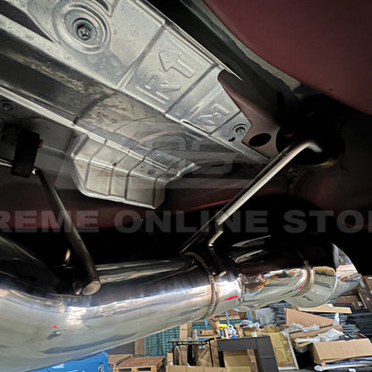 2022-Up Subaru WRX | Axle Back Muffler Delete Single Wall 4 Quad Tips Exhaust image 6