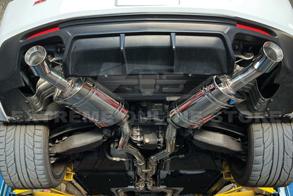 2016-PRESENT CHEVROLET CAMARO V8 COUPE DUAL TIPS CAT BACK EXHAUST image 16