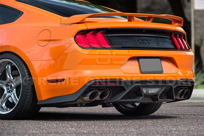 2018-22 Ford Mustang GT500 Rear Bumper Quad Tips Diffuser image 4