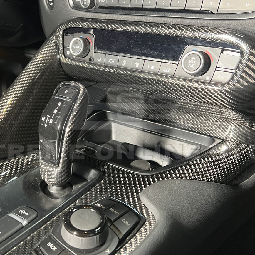 2020-Up Toyota Supra Center Console AC Switch Panel Cover image 4