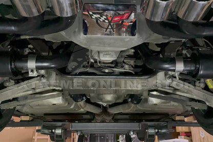 Corvette C5 Muffler Axle Back Quad Tips Exhaust image 10