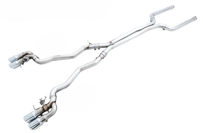 AWE SwitchPath™ Catback Exhaust for BMW F90 M5 - Chrome Silver Tips image 1