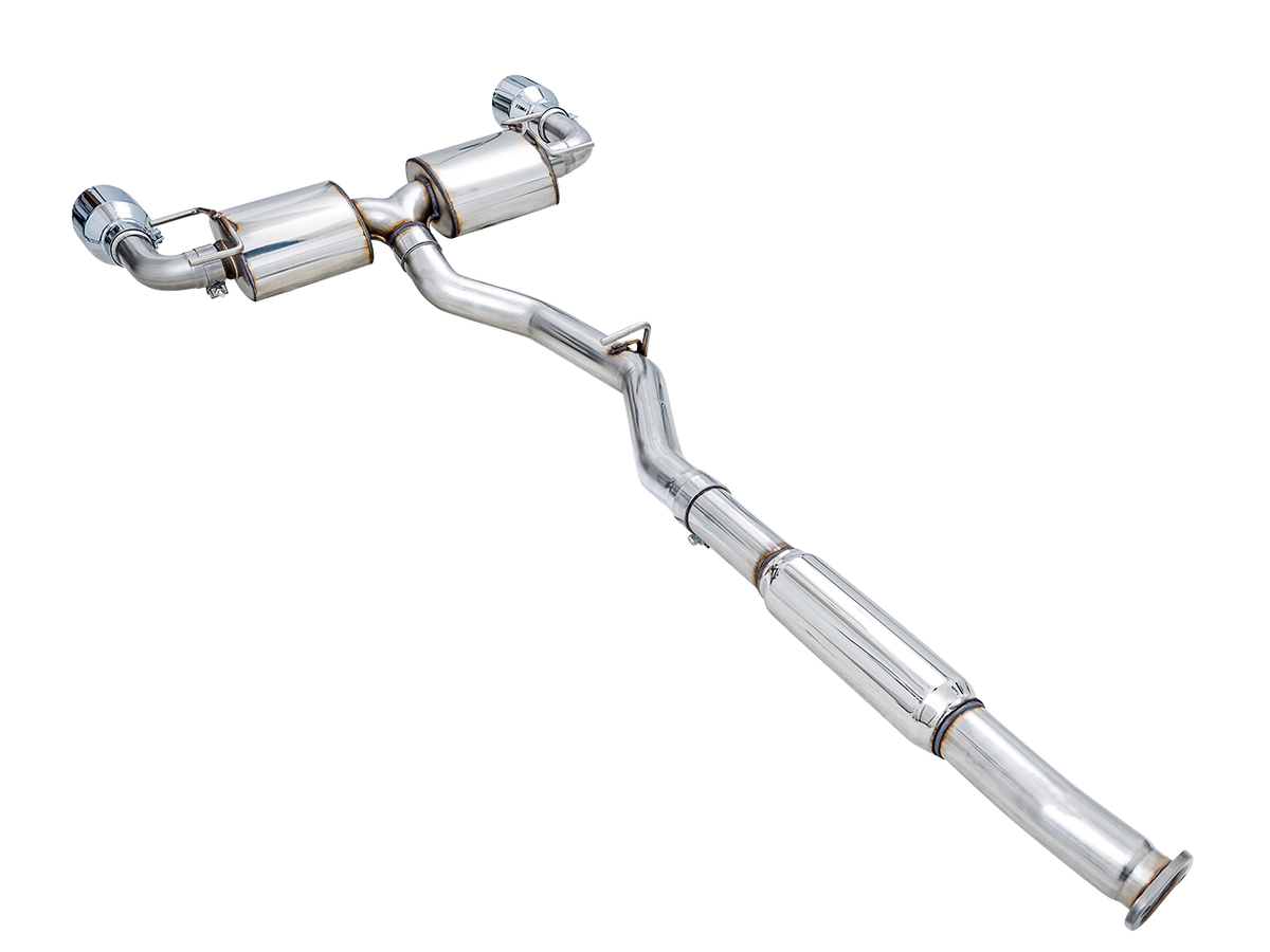 AWE Touring Edition Exhaust for Subaru BRZ / Toyota GR86 / Toyota 86 / Scion FR-S - Chrome Silver Tips image 8