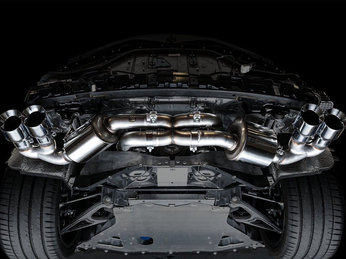 AWE Touring Edition Exhaust for C8 Corvette -- Chrome Silver Tips image 10