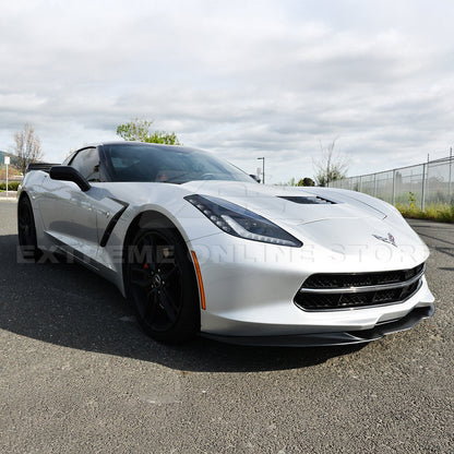 Corvette C7 Stingray EOS Preformance Package Front Splitter image 8
