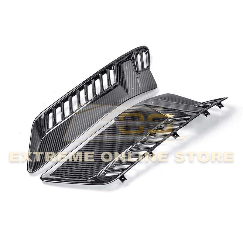Corvette C7 Z06 DRY Carbon Fiber Side Fender Vents image 1