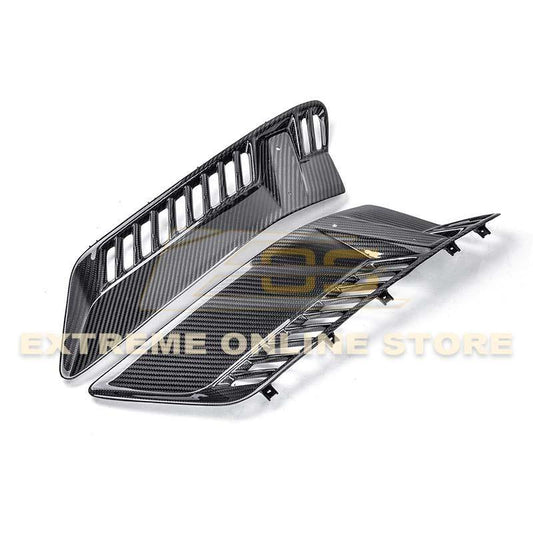 Corvette C7 Z06 DRY Carbon Fiber Side Fender Vents image 1