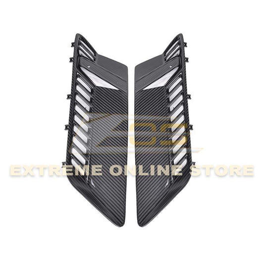 Corvette C7 Z06 DRY Carbon Fiber Side Fender Vents image 2