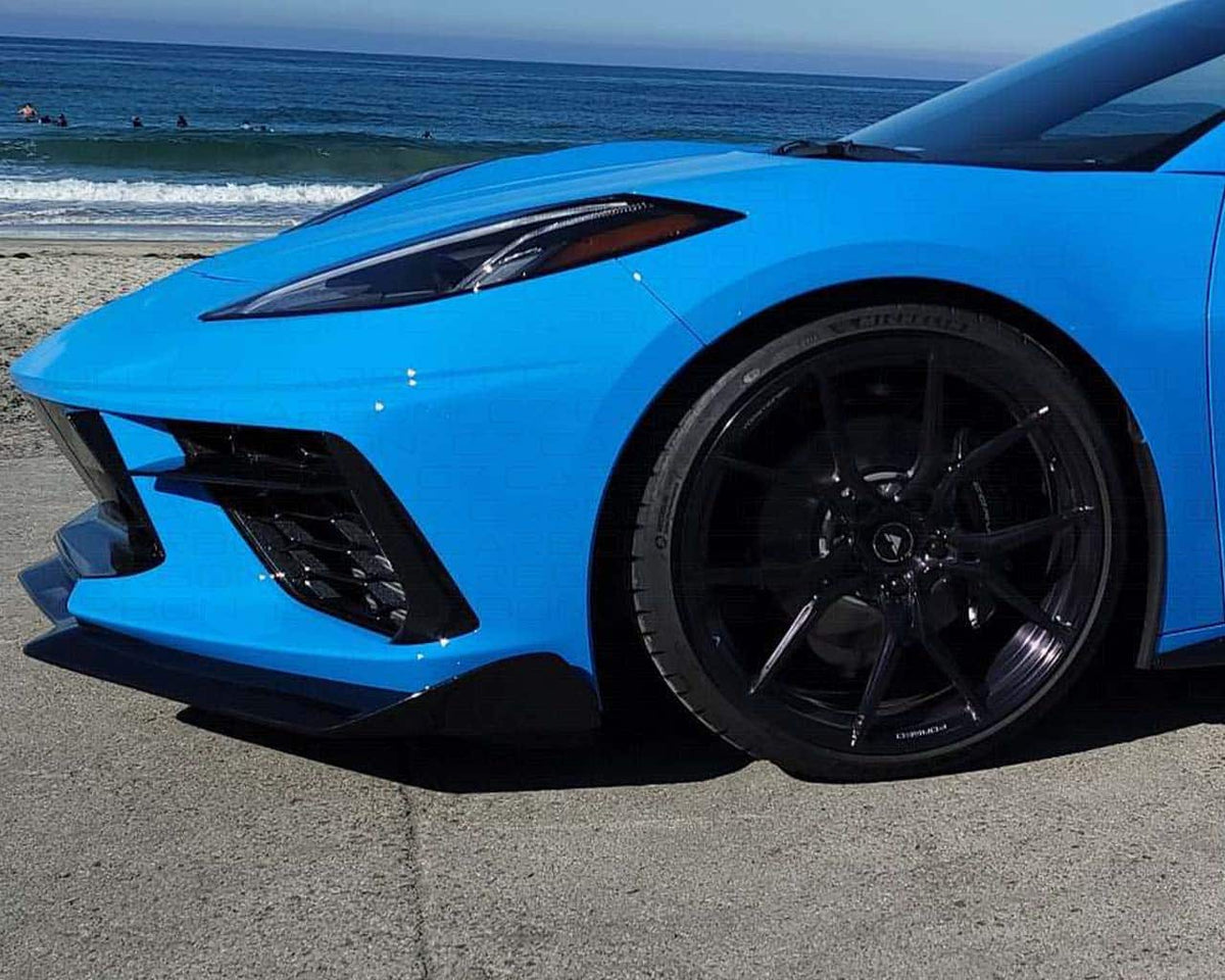 C8 Corvette 5VM Style Front Splitter Lip image 10