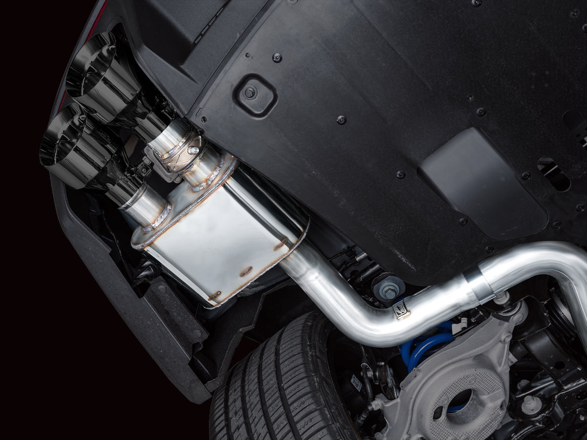 AWE SwitchPath™ Exhaust for S650 Ford Mustang Dark Horse - Quad Diamond Black Tips image 4