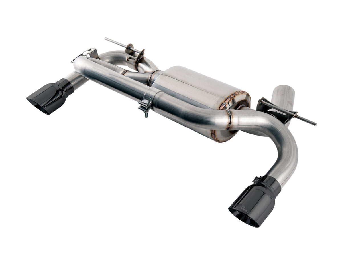 AWE Touring Edition Axle Back Exhaust for BMW F3X 335i/435i - Diamond Black Tips (90mm) image 1