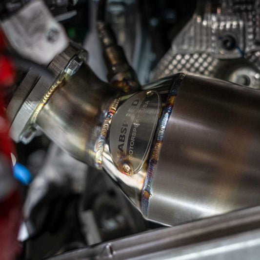 Fabspeed Porsche 718 GT4 / GTS / Spyder RENNKRAFT™ Modular Street and Racing Headers with HJS Catalytic Converters (2020+)