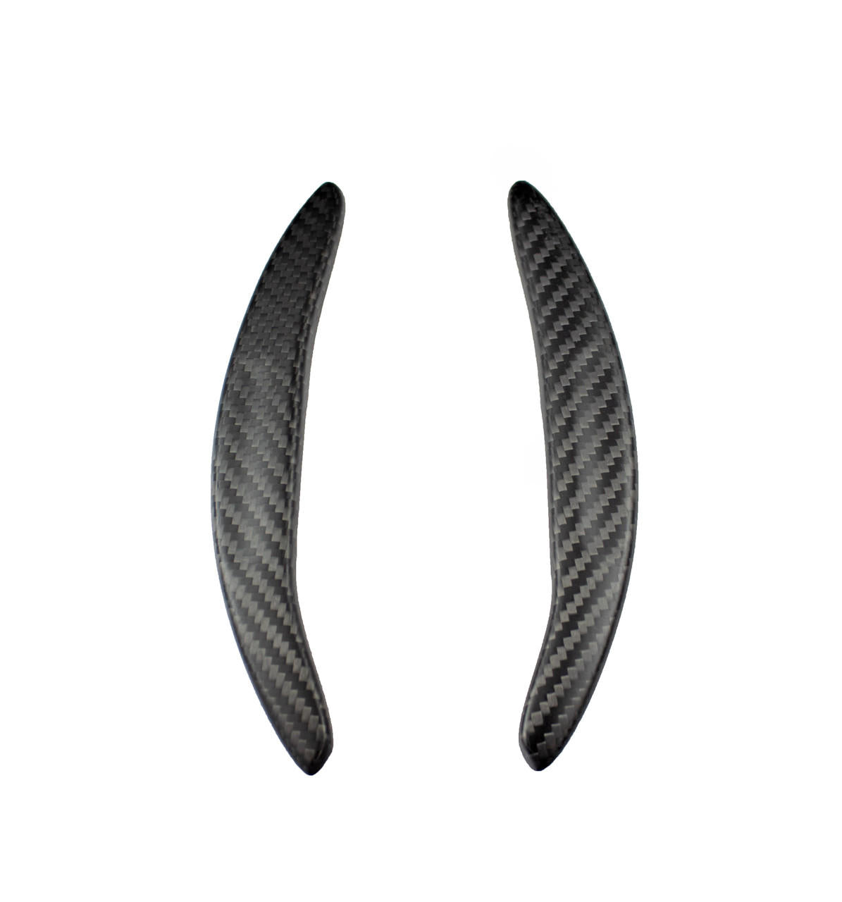 Carbon Fiber GT Style Extended Shifter Paddles - McLaren 650S