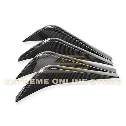 Corvette C7 Rear Bumper Diffuser Fins image 14