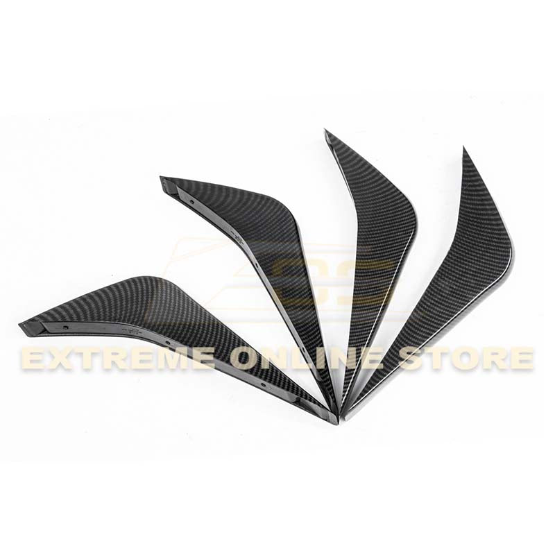 Corvette C7 Rear Bumper Diffuser Fins image 15