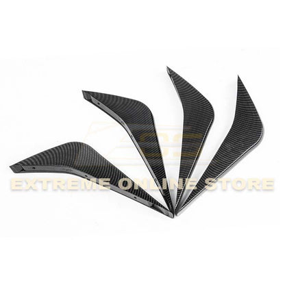 Corvette C7 Rear Bumper Diffuser Fins image 15