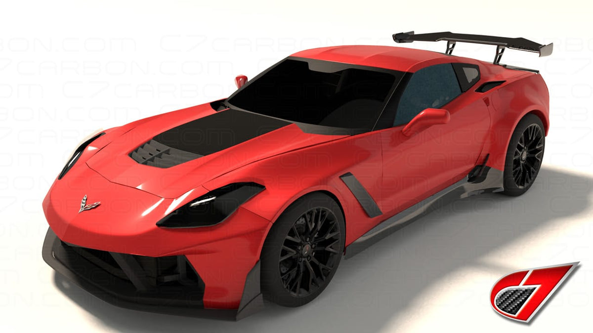 Corvette C7R Wide Body Conversion Kit For C7 Stingray / Z06 image 4