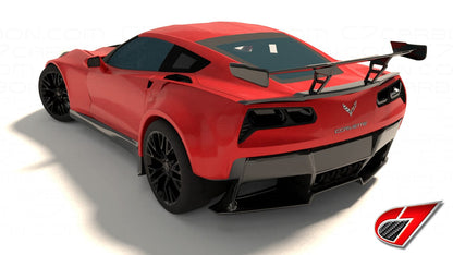 Corvette C7R Wide Body Conversion Kit For C7 Stingray / Z06 image 1
