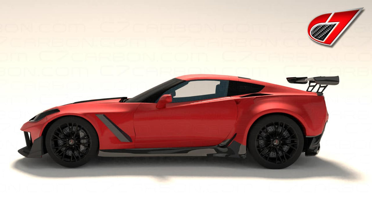 Corvette C7R Wide Body Conversion Kit For C7 Stingray / Z06 image 2
