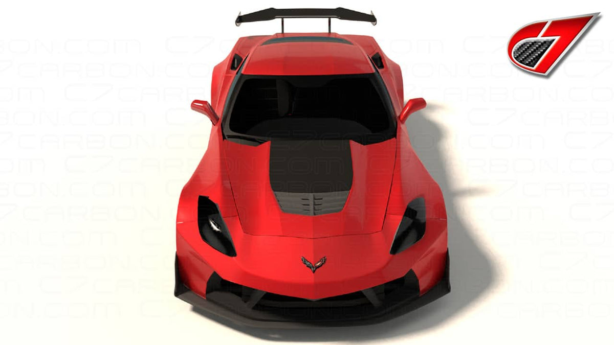 Corvette C7R Wide Body Conversion Kit For C7 Stingray / Z06 image 3