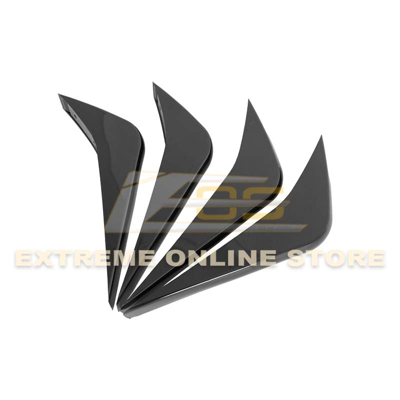 Corvette C7 Rear Bumper Diffuser Fins image 8