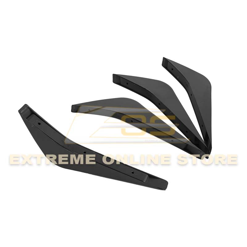 Corvette C7 Rear Bumper Diffuser Fins image 10