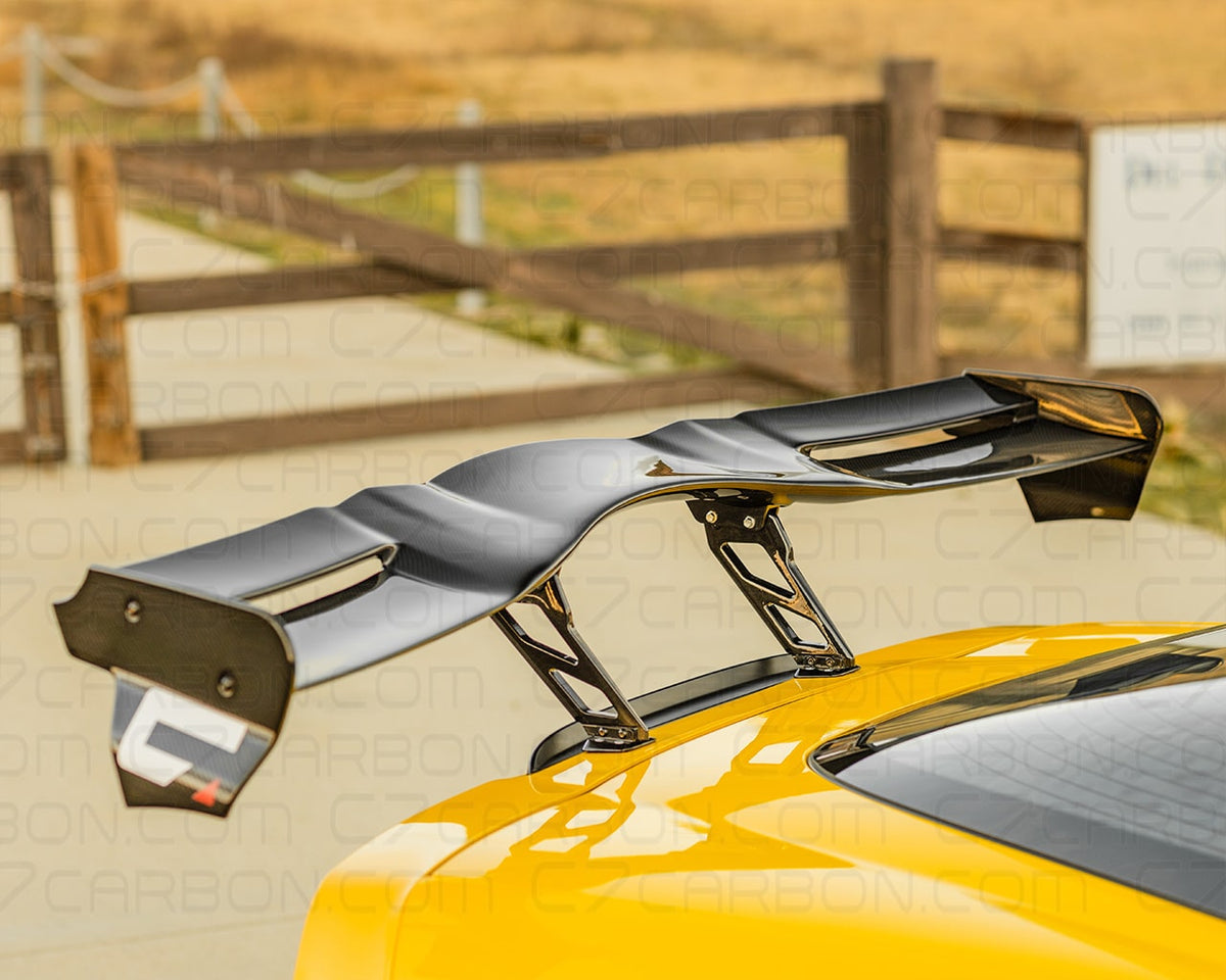 Corvette C7 Chassis Mounted Rear Wing | Legacy image 4