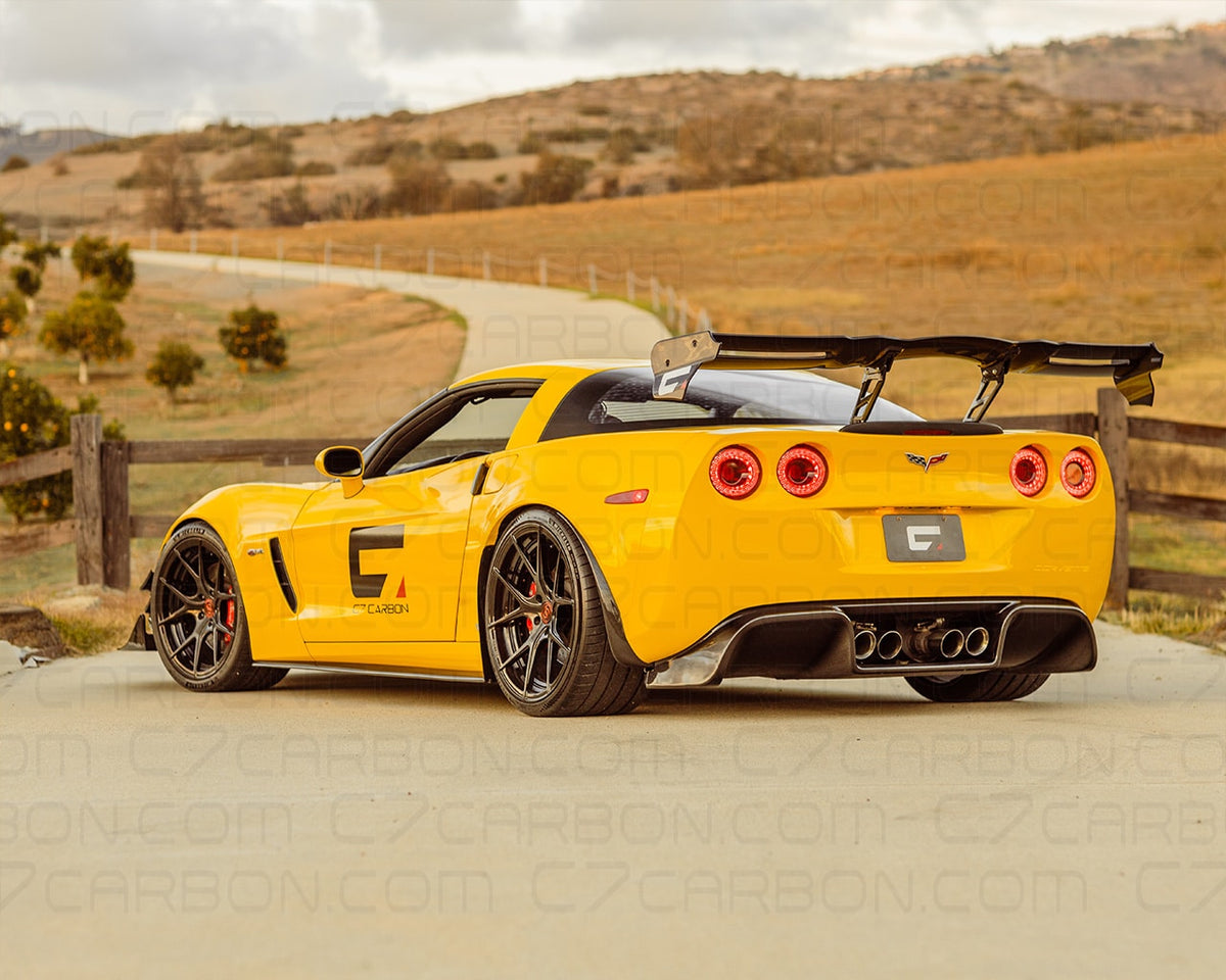 Corvette C7 Chassis Mounted Rear Wing | Legacy image 2