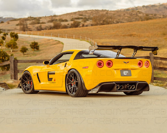 Corvette C7 Chassis Mounted Rear Wing | Legacy image 2
